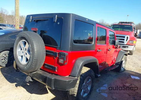 2011 Jeep Wrangler Unlimited Sport from USA, damaged, VIN 1J4BA3H14BL601301